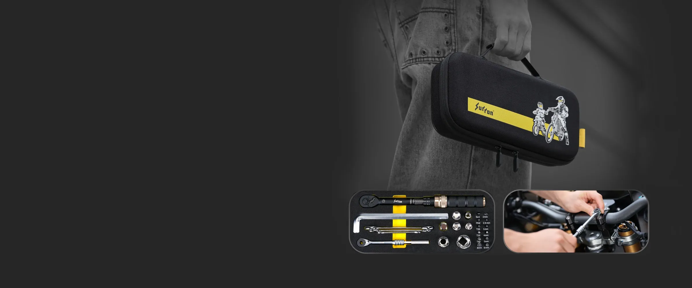 Kit de herramientas dinamométricas Light Bee 2